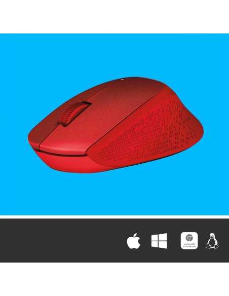 Logitech M330 SILENT PLUS mouse Mano destra RF Wireless Meccanico 1000 DPI