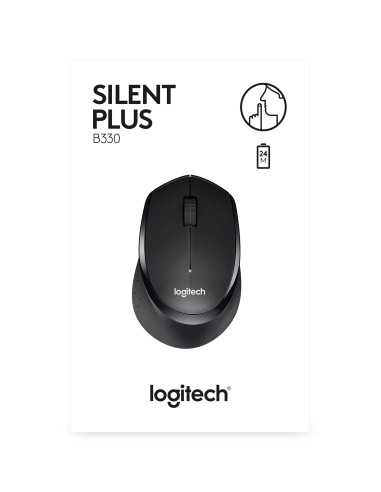 Logitech B330 SILENT PLUS mouse Mano destra RF Wireless Ottico 1000 DPI