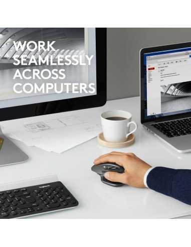 Logitech MX Master 2S Wireless mouse Mano destra Wireless a RF + Bluetooth Laser 1000 DPI