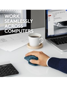 Logitech MX Master 2S Wireless mouse Mano destra Wireless a RF + Bluetooth Laser 1000 DPI 2