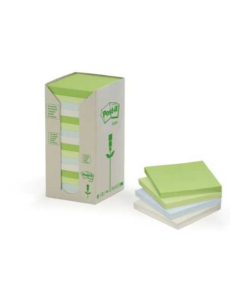 3M 654-1RPT etichetta autoadesiva Blu, Verde, Grigio 16 pz