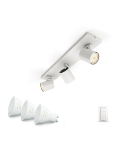 Philips Hue White ambiance Faretto Runner con 3 luci 2