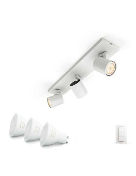 Philips Hue White ambiance Faretto Runner con 3 luci