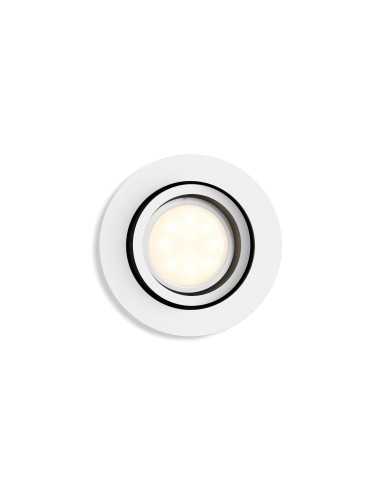 Philips Hue White ambiance Faretto da incasso Milliskin, estensione.