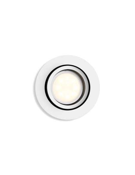 Philips Hue White ambiance Faretto da incasso Milliskin, estensione.