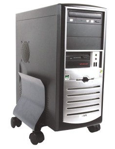 Fellowes 9169201 supporto per CPU Supporto CPU a carrello Grafite 2