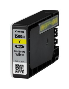 Canon Cartuccia d'inchiostro giallo a resa elevata PGI-1500XL