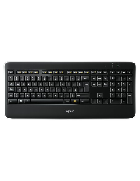 Logitech Wireless Illuminated Keyboard K800 tastiera RF Wireless QWERTY Italiano Nero