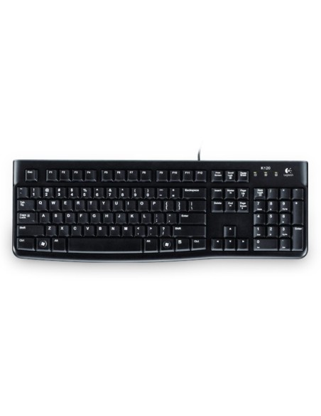 Logitech Keyboard K120 for Business tastiera USB QWERTY Italiano Nero