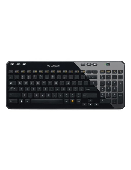 Logitech Wireless Keyboard K360 tastiera RF Wireless QWERTY Italiano Nero