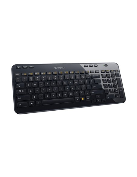 Logitech Wireless Keyboard K360 tastiera RF Wireless QWERTY Italiano Nero