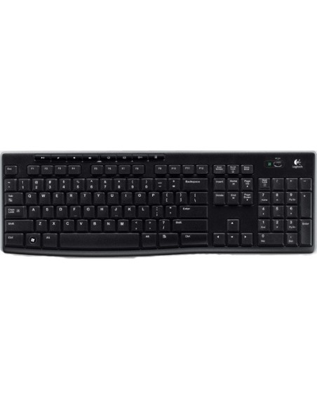Logitech K270 tastiera RF Wireless QWERTY Italiano Nero