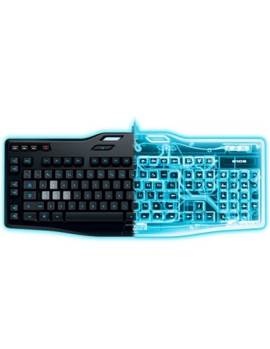 Logitech G105 tastiera USB QWERTY Italiano Nero