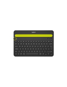 Logitech Bluetooth® Multi-Device Keyboard K480 tastiera QWERTY Italiano Nero, Lime
