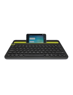 Logitech Bluetooth® Multi-Device Keyboard K480 tastiera QWERTY Italiano Nero, Lime 2