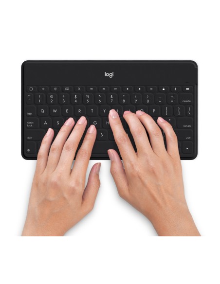 Logitech Keys-To-Go Nero Bluetooth QWERTY Italiano