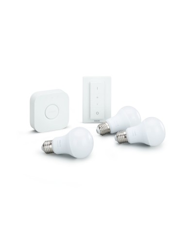 Philips Hue White 3 x E27 bulb Warm white light Starter kit E27