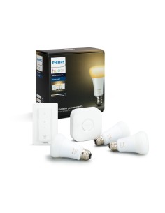 Philips Hue White ambiance 3 x E27 bulb Starter kit E27
