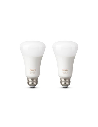 Philips Hue White and Color ambiance 2 x E27 bulb White and colored light Dual pack E27
