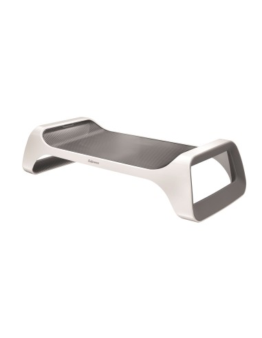 Fellowes 9311102 supporto da tavolo per Tv a schermo piatto Grigio, Bianco