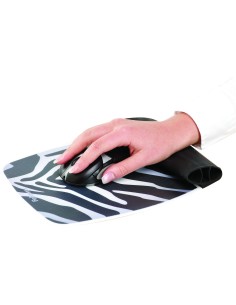 Fellowes 9362301 tappetino per mouse Nero, Bianco 2