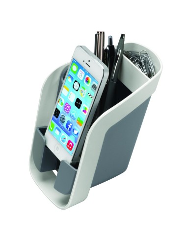 Fellowes 9381302 supporto per personal communication Supporto passivo Telefono cellulare smartphone Nero, Grigio, Bianco