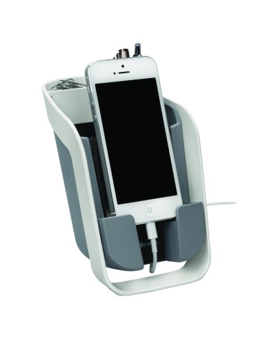 Fellowes 9381302 supporto per personal communication Supporto passivo Telefono cellulare smartphone Nero, Grigio, Bianco