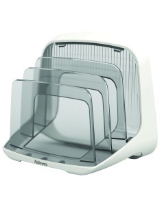 Fellowes 9381402 porta documenti Plastica Bianco
