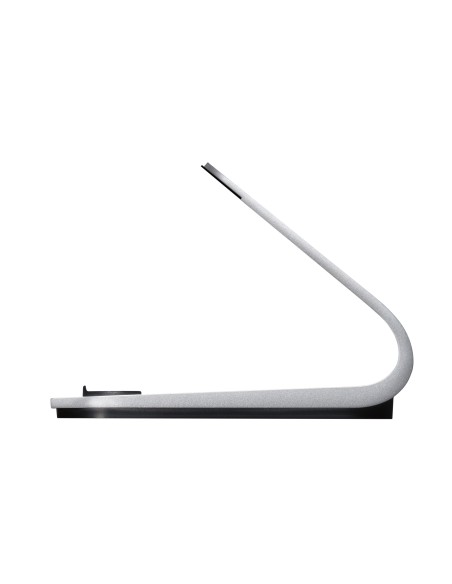Logitech BASE Wireless Charging Stand with Smart Connector Technology for iPad, iPad Air and iPad Pro Argento Interno