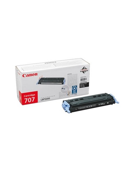 Canon 707 Black Toner Cartridge cartuccia toner 1 pz Originale Nero