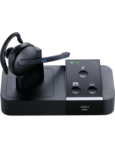 Jabra PRO 9450 EMEA Auricolare Wireless A clip Ufficio Nero