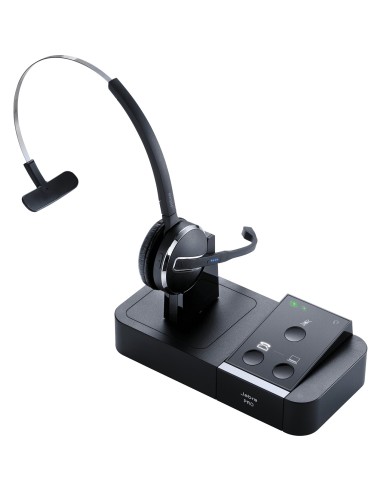 Jabra PRO 9450 EMEA Auricolare Wireless A clip, A Padiglione Ufficio Nero