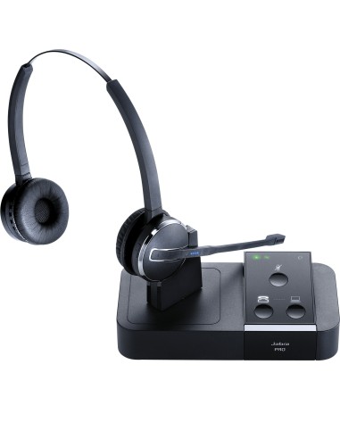 Jabra PRO 9450 Duo EMEA Auricolare Wireless A Padiglione Ufficio Nero