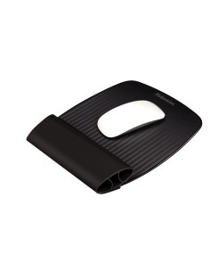 Fellowes 9472902 tappetino per mouse Nero, Grigio