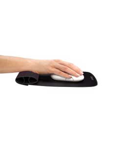 Fellowes 9472902 tappetino per mouse Nero, Grigio 2
