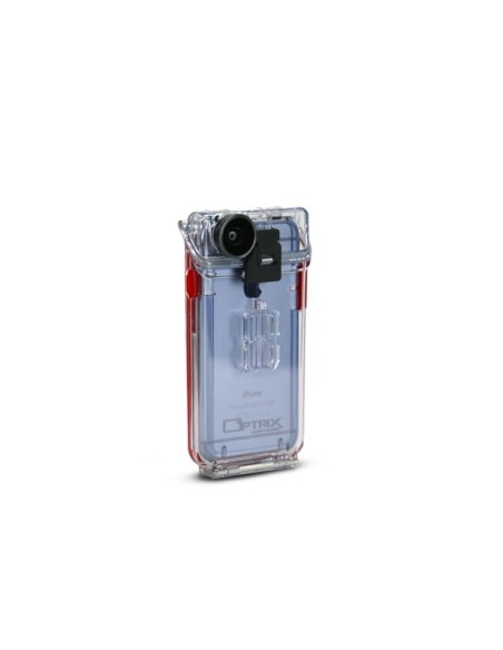 Fellowes 9476802 custodia per cellulare 11,9 cm (4.7") Cover a guscio Rosso, Trasparente