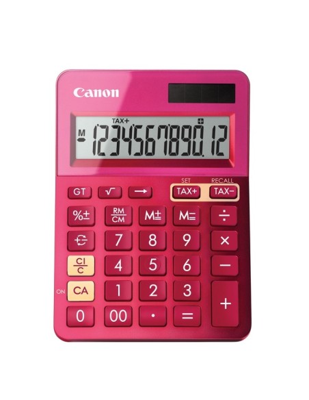 Canon LS-123k calcolatrice Desktop Calcolatrice di base Rosa