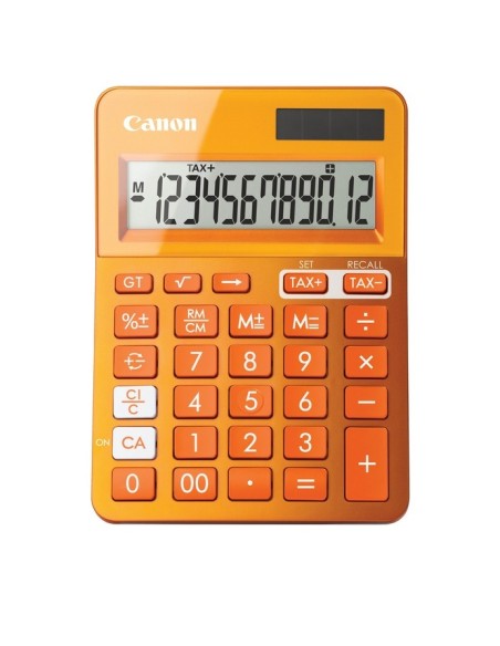 Canon LS-123k calcolatrice Desktop Calcolatrice di base Arancione