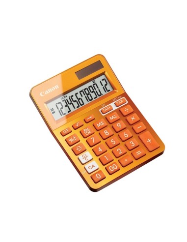 Canon LS-123k calcolatrice Desktop Calcolatrice di base Arancione