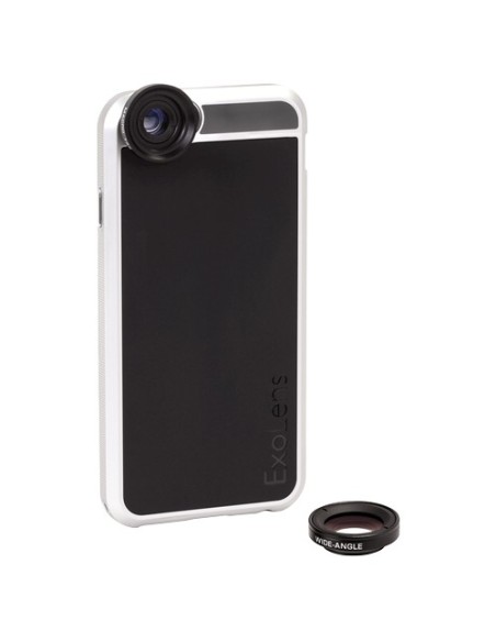 Fellowes ExoLens Case custodia per cellulare 11,9 cm (4.7") Cover Nero, Argento
