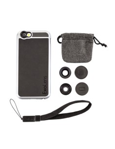 Fellowes ExoLens Case custodia per cellulare 11,9 cm (4.7") Cover Nero, Argento 2