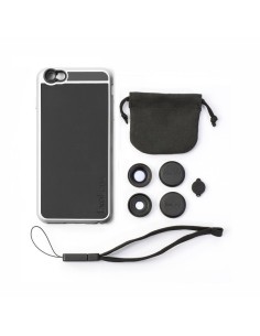 Fellowes ExoLens Case custodia per cellulare 14 cm (5.5") Cover Nero, Argento 2
