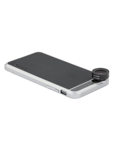 Fellowes ExoLens Case custodia per cellulare 14 cm (5.5") Cover Nero, Argento