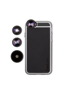 Fellowes ExoLens Case custodia per cellulare 14 cm (5.5") Cover Nero, Argento