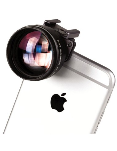 Fellowes ExoLens Edge Teleobiettivo e grandangolo Nero, Antracite