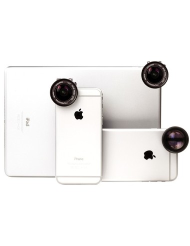 Fellowes ExoLens Edge Teleobiettivo e grandangolo Nero, Antracite