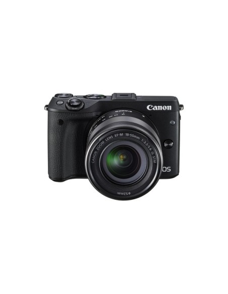Canon EOS M3 + EF-M 18-55mm MILC 24,2 MP CMOS 6000 x 4000 Pixel Nero