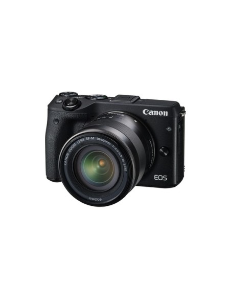 Canon EOS M3 + EF-M 18-55mm MILC 24,2 MP CMOS 6000 x 4000 Pixel Nero