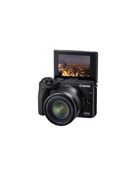 Canon EOS M3 + EF-M 18-55mm MILC 24,2 MP CMOS 6000 x 4000 Pixel Nero