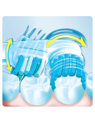 Oral-B Testine di ricambio Dual Clean 3 ricambi